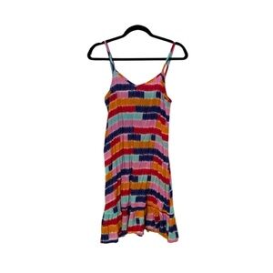 Crown & Ivy Intimates Colorful Block Slip Dress